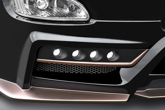 【ハリアー 30系】ROJAM IRT フロントリップスポイラー Ver.2専用 LED 4PCアタッチメントキット