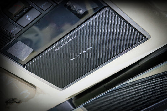 【ランドクルーザー 300】ROJAM カーボンデカール サングラスホルダー