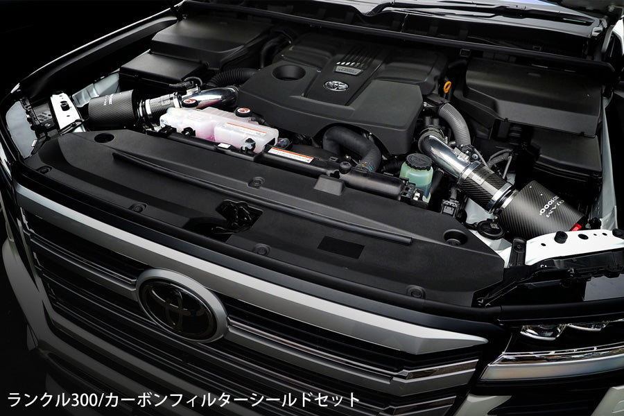 【ランドクルーザー 300 / レクサス LX600】 3.5L 4WD ガソリン車用 ROJAM|ZERO-1000エアーインテークキット