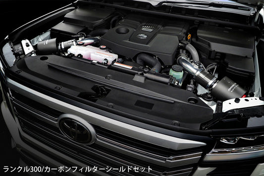 【ランドクルーザー 300 / レクサス LX600】 3.5L 4WD ガソリン車用 ROJAM|ZERO-1000エアーインテークキット