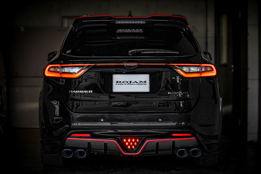【ハリアー 60系 後期】ROJAM リアイルミブレード