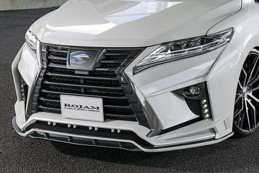 ROJAM IRT GENIK ハリアー 60系 後期 フロントバンパースポイラー Ver.1 LEDVer. エアロパーツ\ROJAM IRT GENIK\ハリアー 60系 後期\エアロパーツ Ver.1