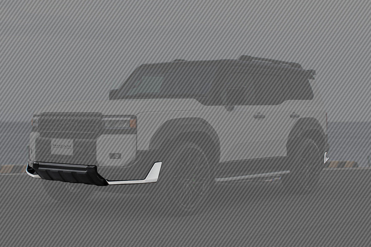 【特別先行販売】【ランドクルーザー 250系】ROJAM フロントコーナー・フロントセンター リアコーナー・リアセンター エアロパーツ 4点セット