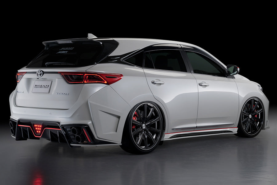 【ハリアー 60系 前期】ROJAM IRT GENIK フロントバンパー Ver.1・サイドステップ・リアバンパーセット PCS/DRCC対応