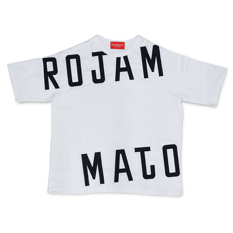 ROJAM ビッグシルエット Tシャツ ユニセックスモデル 70-BT221