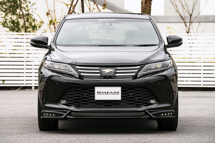 【ハリアー 60系 後期】ROJAM IRT フロントリップスポイラー