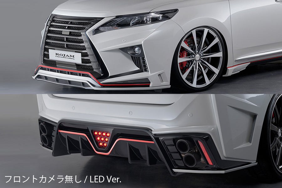 【ハリアー 60系 前期】ROJAM IRT GENIK フロントバンパー Ver.1・リアバンパーセット