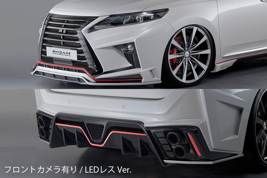 【ハリアー 60系 前期】ROJAM IRT GENIK フロントバンパー Ver.1・サイドステップ・リアバンパーセット