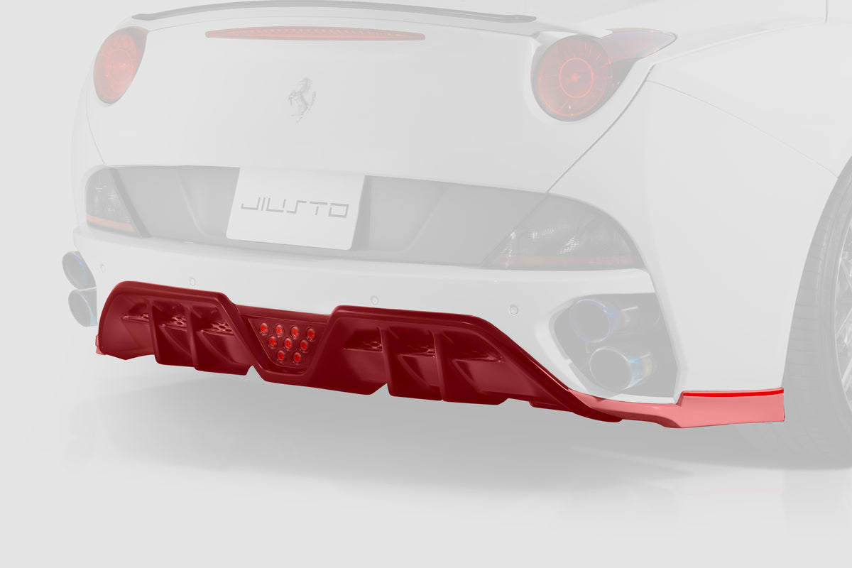 フェラーリ カリフォルニア ROJAM(ロジャム) JIUSTO(ジュスト) リアハーフスポイラー カスタムパーツ