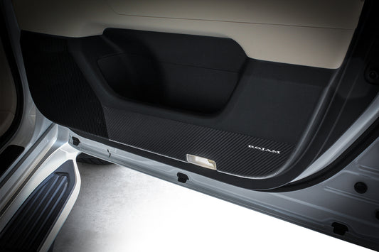 【ランドクルーザー 300】ROJAM カーボンデカール ドアパネルプロテクター 4点セット