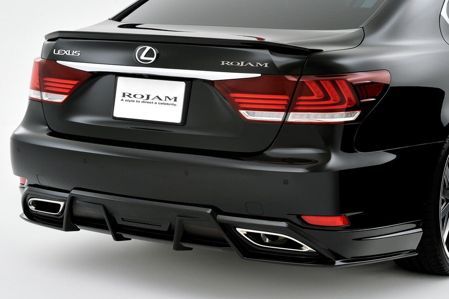 【レクサス LS 40系 後期】ROJAM IRT リアリップスポイラー エアロパーツ