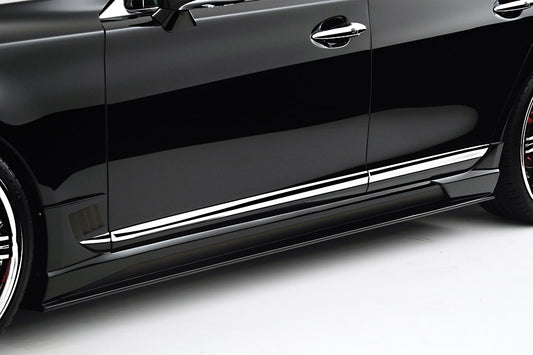 【レクサス LS 40系 後期】ROJAM IRT サイドステップモール エアロパーツ