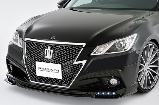 【クラウン 210系】 ROJAM IRT フロントリップスポイラー