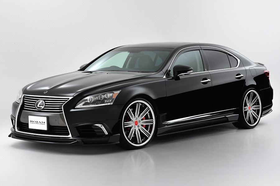 【レクサス LS 40系 後期】ROJAM IRT フロントリップスポイラー エアロパーツ