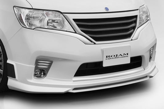 【セレナ C26 前期】ROJAM IRT フロントリップスポイラー