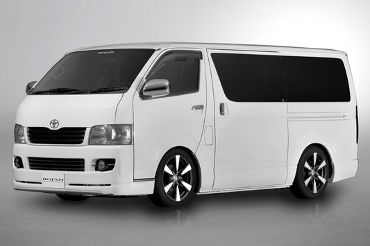 【ハイエース 200系】ROJAM IRT フロントリップ・リアバンパー 2点セット