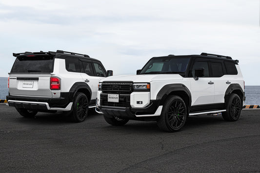 ランドクルーザー250系 ランクル250 専用 ROJAM フロントリップ・リアスポイラー・オーバーフェンダー カスタム