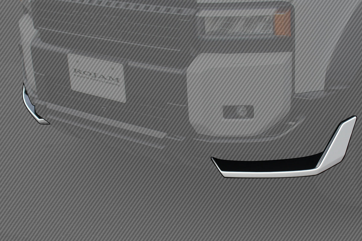 ランドクルーザー250系 ランクル250 専用 ROJAM フロントコーナースポイラー エアロパーツ 製品箇所