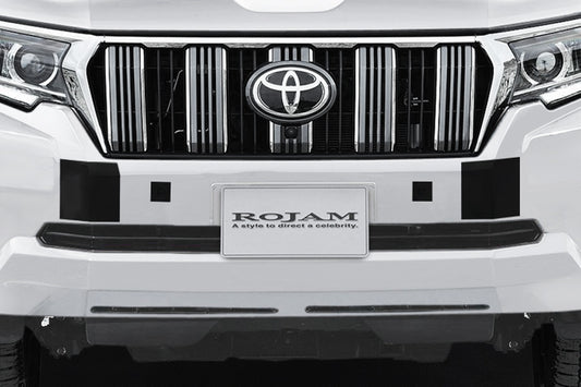 【ランドクルーザー・プラド 150系 後期】ROJAM IRT SURVIVOR フロントバンパーガーニッシュ用ブラインドシート