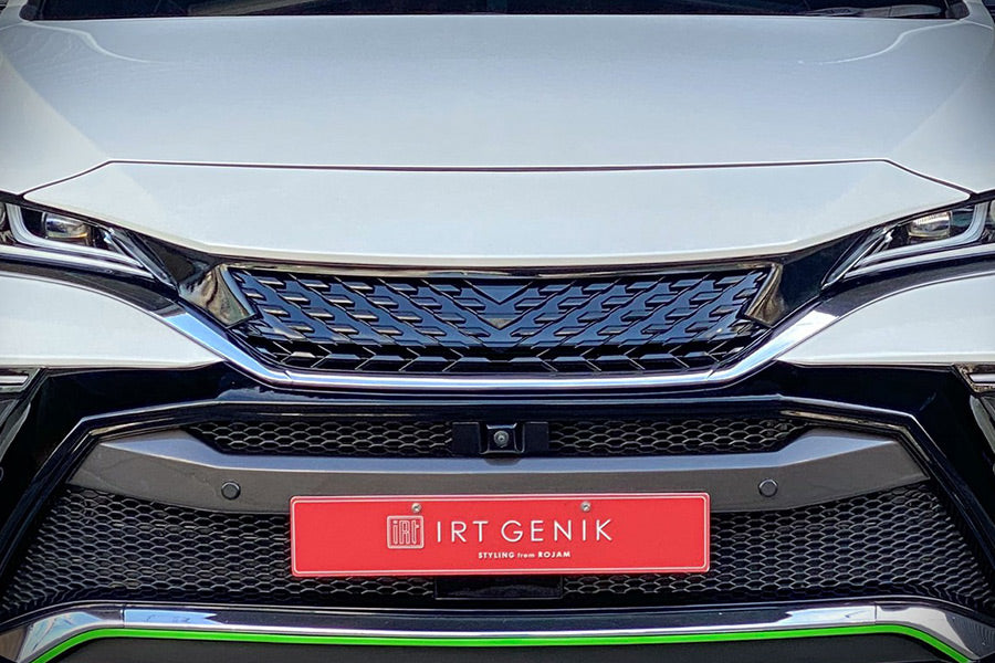 【ハリアー80系】ROJAM フロントグリル(マットブラック塗装済み)