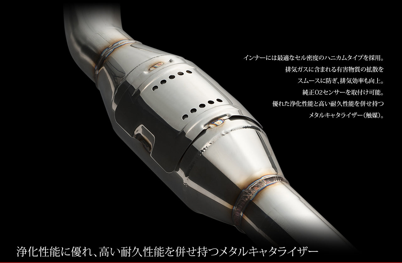 【ハリアー 60系】DTMフルエキゾースト IRT対応(2WD/4WD ガソリン車)