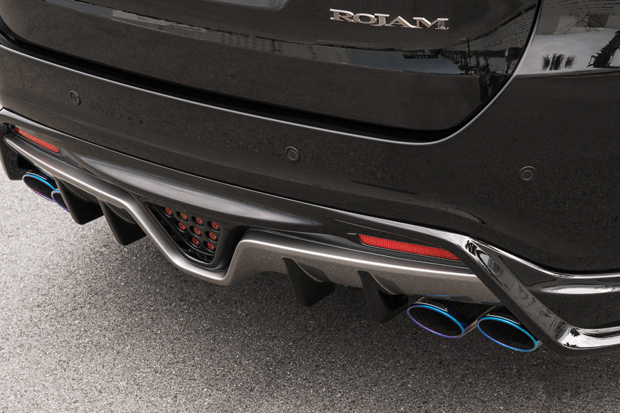 【ハリアー 60系】ROJAM DTMエキゾーストシステム 4本出しマフラー IRT対応