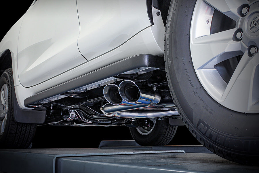 【ランドクルーザー・プラド 150系】DTMサイドエキゾーストシステム 4本出しマフラー