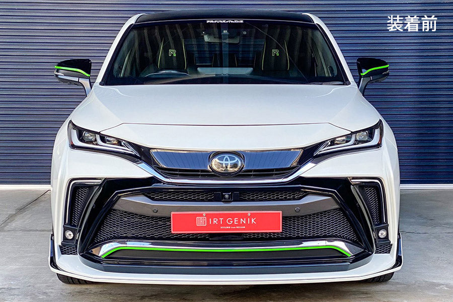 【ハリアー80系】ROJAM フロントグリル(マットブラック塗装済み)