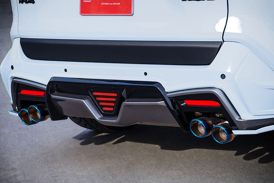 【RAV4 50系】ROJAM IRT GENIK 対応 DTMエキゾーストシステム 4本出しマフラー