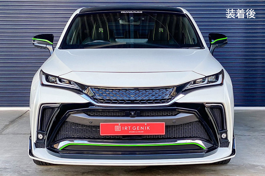 【ハリアー80系】ROJAM フロントグリル(マットブラック塗装済み)