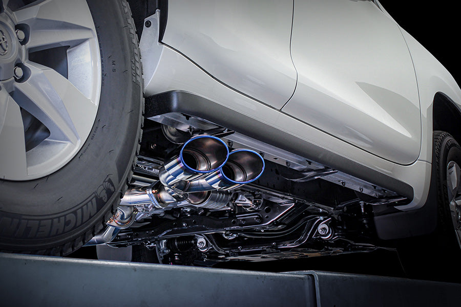 【ランドクルーザー・プラド 150系】DTMサイドエキゾーストシステム 4本出しマフラー