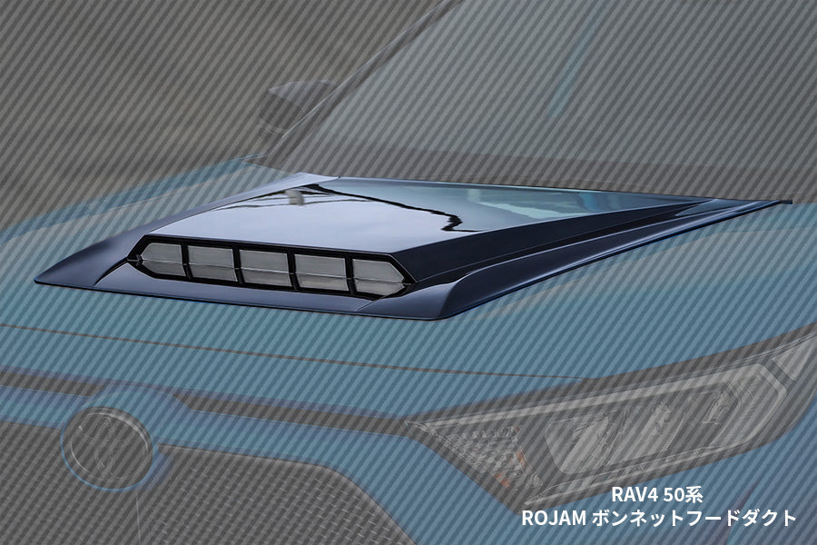 【RAV4 50系】ROJAM ボンネットフードダクト