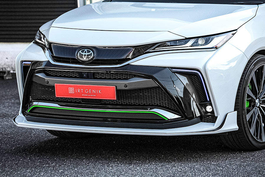 【ハリアー 80系】ROJAM IRT GENIK フロントバンパースポイラー