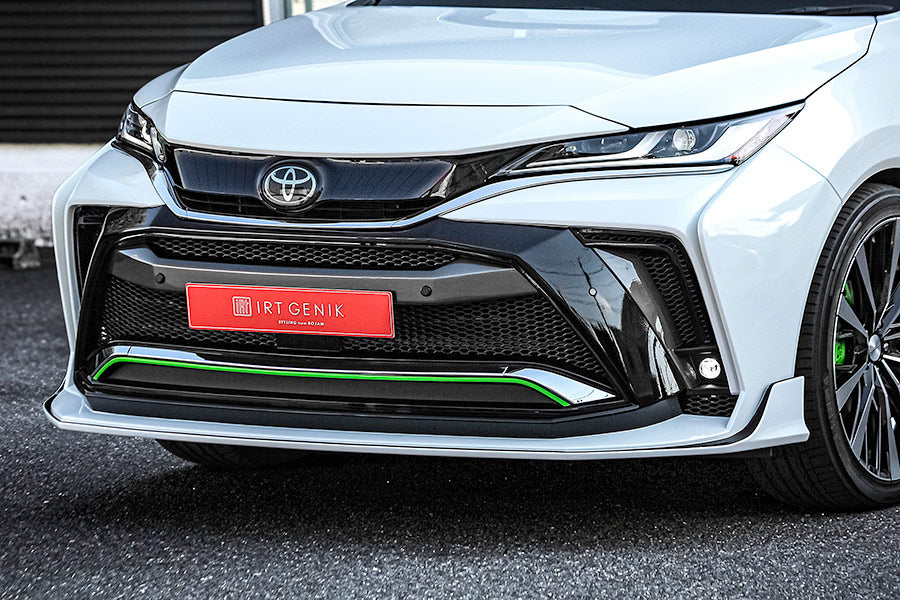 【ハリアー 80系】ROJAM IRT GENIK フロントバンパースポイラー