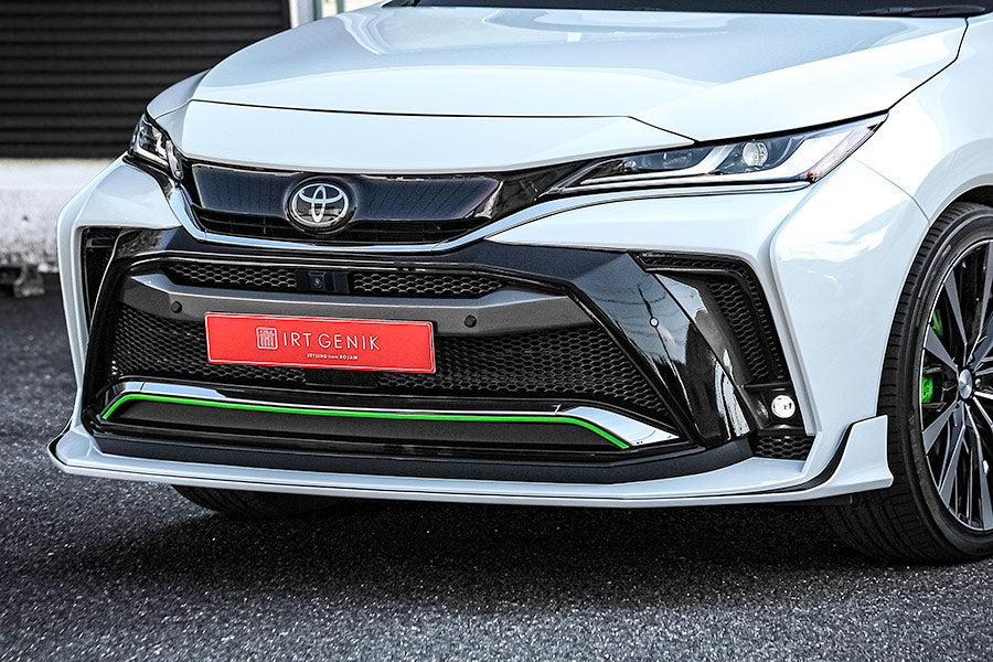 【ハリアー 80系】ROJAM IRT GENIK フロントバンパースポイラー