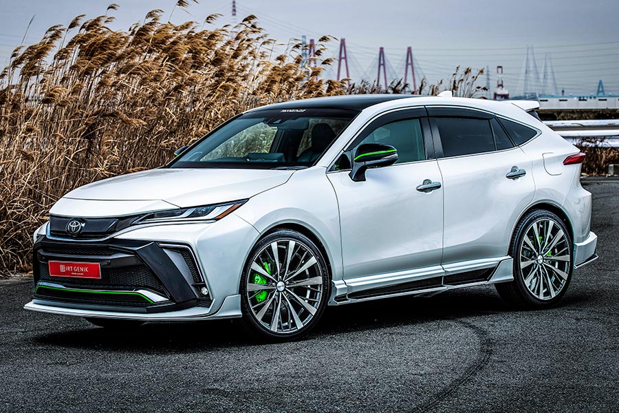 【ハリアー 80系】ROJAM IRT リアリップスポイラー