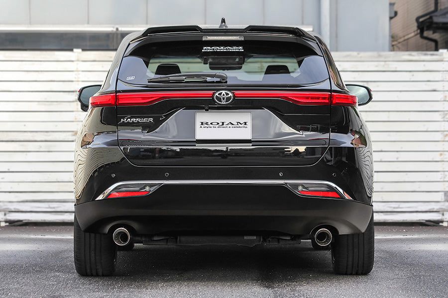 【ハリアー 80系 】純正バンパー/ROJAM IRT 対応 DTMエキゾーストシステム 左右出しマフラー