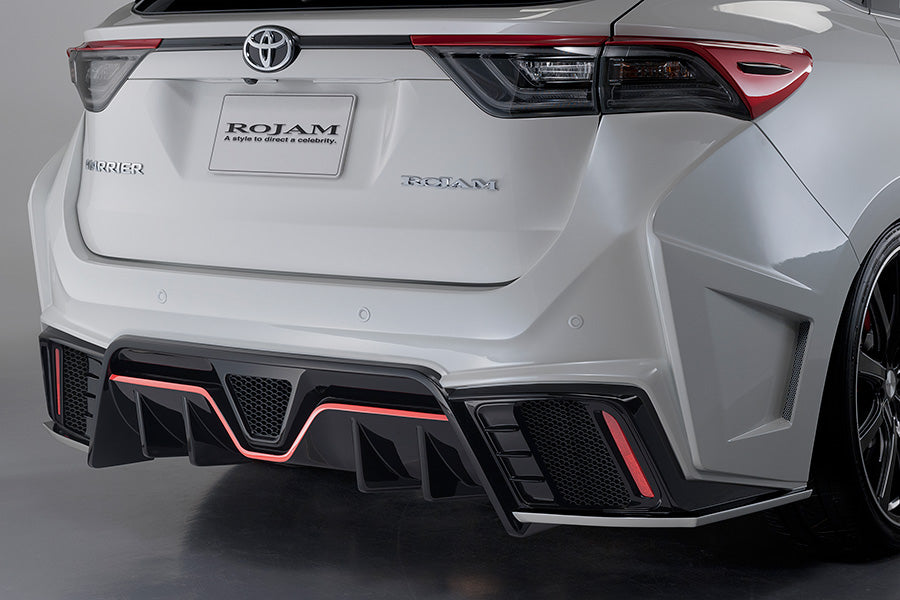 【ハリアー 60系】ROJAM IRT GENIK リアバンパースポイラー