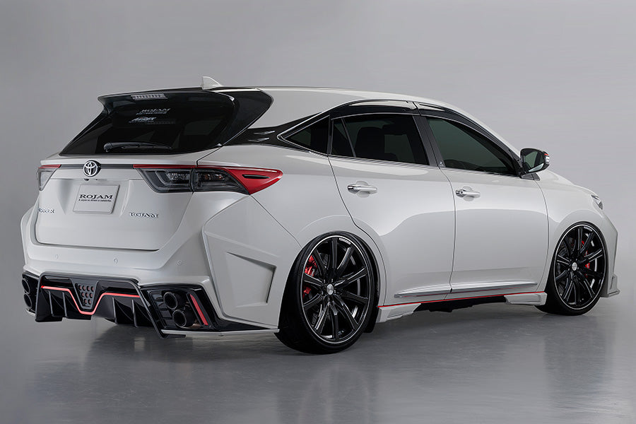 【ハリアー 60系】ROJAM IRT GENIK リアバンパースポイラー