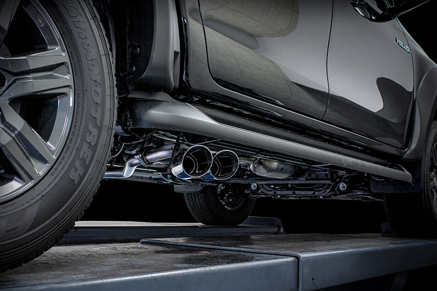 【ハイラックス】DTMサイドエキゾーストシステム 4本出しマフラー