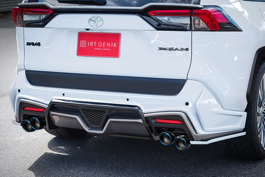 【RAV4 50系】ROJAM IRT GENIK リアハーフバンパースポイラー