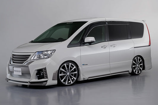 【セレナ C26 後期】ROJAM IRT GENIK フロントバンパー・サイド・リアバンパーセット