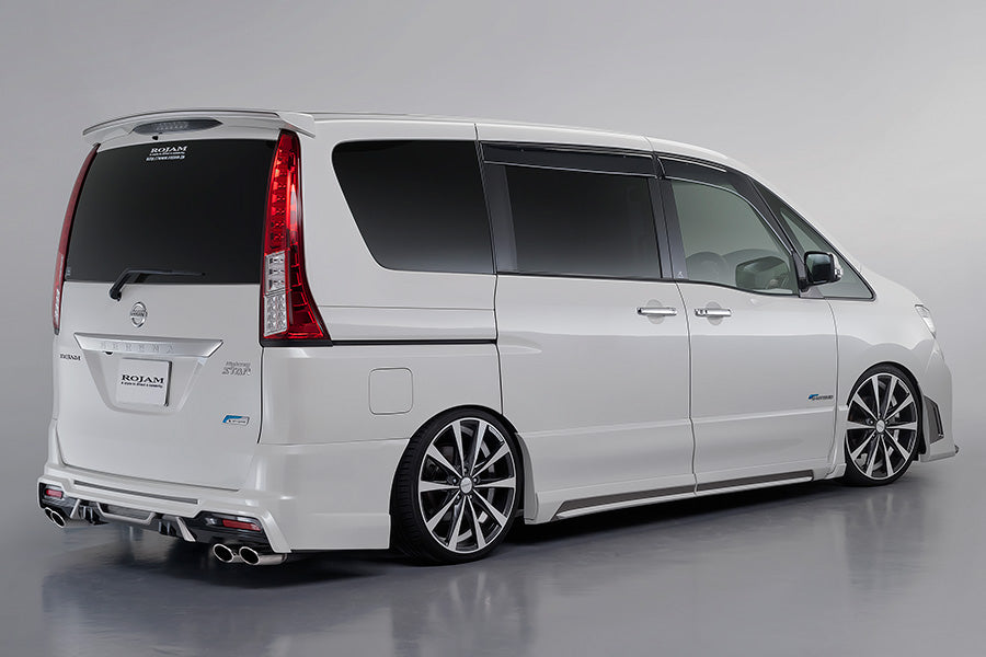 【セレナ C26 後期】ROJAM IRT GENIK フロントバンパー・サイド・リアバンパーセット