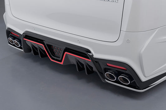 【アルファード/ヴェルファイア 30系】ROJAM IRT GENIK 対応 DTMエキゾーストシステム 4本出しマフラー オーバル115×85