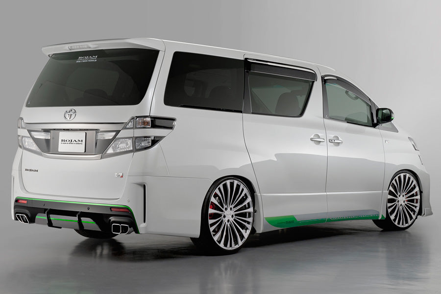 【ヴェルファイア 20系 G's】ROJAM リアダクトエクステンション