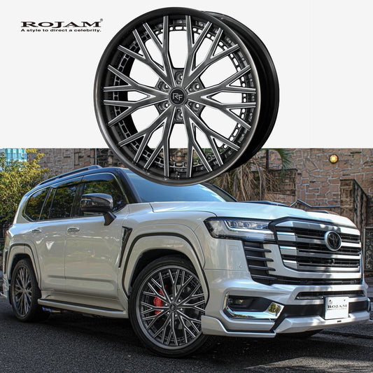 ランドクルーザー 300系 VJA300Wの鍛造ホイールならROJAM｜【ROJAM RT FORGED RT241-F2】鍛造ホイール一覧から探す