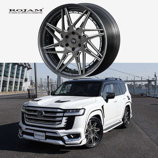 ランドクルーザー 300系 VJA300Wの鍛造ホイールならROJAM｜【ROJAM RT FORGED RT211-F2】鍛造ホイール一覧から探す