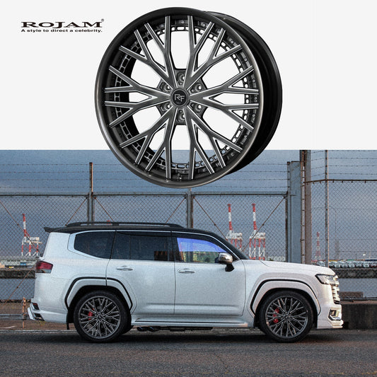 ランドクルーザー 300系 VJA300Wの鍛造ホイールならROJAM｜【ROJAM RT FORGED RT241-F2】鍛造ホイール一覧から探す