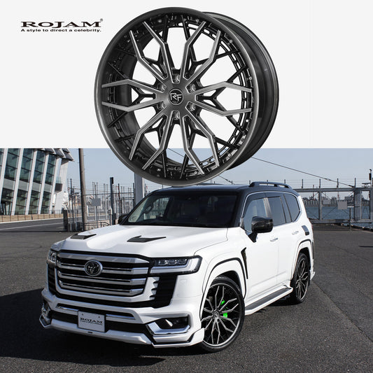 ランドクルーザー 300系 VJA300Wの鍛造ホイールならROJAM｜【ROJAM RT FORGED RT251-F2】鍛造ホイール一覧から探す