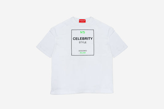 ROJAM ビッグシルエット Tシャツ 70-BT181-1 ユニセックスモデル ホワイト アパレルコレクション